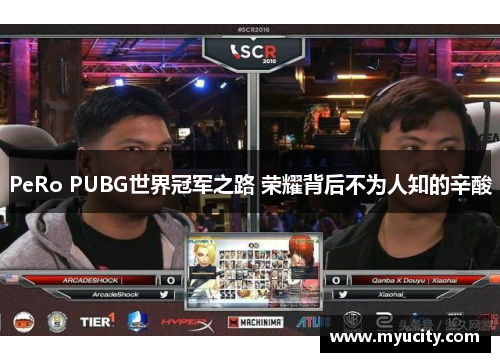 PeRo PUBG世界冠军之路 荣耀背后不为人知的辛酸 PeRo PUBG世界冠军之路 荣耀背后不为人知的辛酸